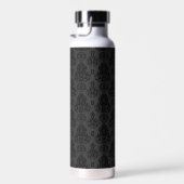 エレガント,ヴィンテージ，ダビクトリアンマスクパーソナライズされた ウォーターボトル (右面)