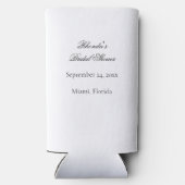 エレガント ヴィンテージ ブーケ ブライズメイド 提案 ギフト スリム缶クーラー (裏面)