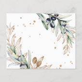 エレガント/予算/サンキューカード。フライヤー チラシ (裏面)