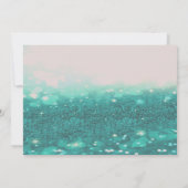 エレガント《写真》ぼけ味,キラキラ,デイジー結婚式招待状 招待状 (裏面)