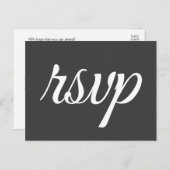 エレガント,「出欠伝統的」ポストカード ポストカード (正面/裏面)