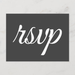 エレガント,「出欠伝統的」ポストカード ポストカード