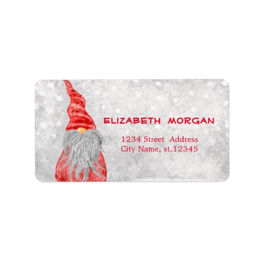 エレガント,北スタイリッシュ格言《写真》ぼけ味 ラベル (正面)