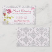 エレガント 名刺 (正面/裏面)