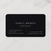 エレガント 名刺 (正面)