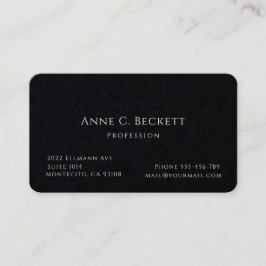 エレガント 名刺