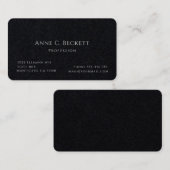 エレガント 名刺 (正面/裏面)