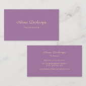 エレガント 名刺 (正面/裏面)