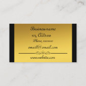 エレガント 名刺 (裏面)