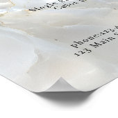 エレガント，大理石，サロン，価格表ポスター ポスター (角)