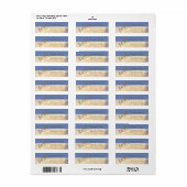 エレガント，愛，《写真》ぼけ味住所 シール (フルシート)