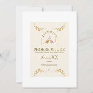 エレガント 招待状