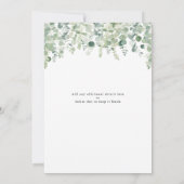 エレガント 招待状 (裏面)