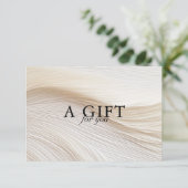 エレガント，波，サロン，ギフト券 (スタンド正面)