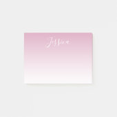 エレガント&編集可能カラーグラデーション ポストイット (正面)