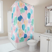 エレガント&繊細な抽象芸術シャワーカーテン シャワーカーテン (インサイチュ)
