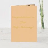 エレガント，聖母，箔挨拶カード 箔グリーティングカード (正面)