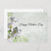 エレガント,花,ユリ ポストカード (正面/裏面)