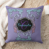 エレガント,華美パーソナライズされたヴィンテージビクトリアン クッション (ブランケット)