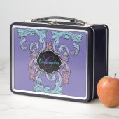 エレガント,華美パーソナライズされたヴィンテージビクトリアン メタルランチボックス (インサイチュ)