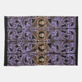 エレガント,華美，ネオビクトリアン，ステームパンク，ゴシックサ キッチンタオル (横)