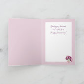 エレガント!記念日ママ&パパグリーティングカード カード (内部)