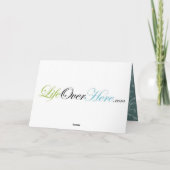 エレガント-誕生日カード:エレガンスコレクション カード (裏面)