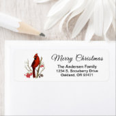 エレガント（鳥）ショウジョウコウカンチョウ ラベル (インサイチュ)