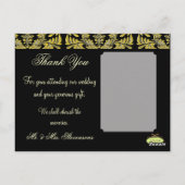 +エレガント Classy Thank You Photoはがき, ポストカード (裏面)