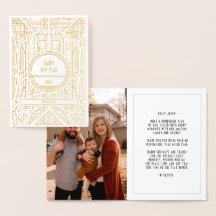 エレガントart deco photo happy New Year