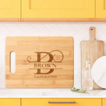 エレガントBモノグラムパーソナライズされた姓