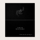 エレガントB/Wヴィンテージフローラ名 (外部フラット)