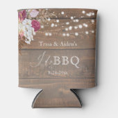 エレガントBBQビ素朴アを行うフローラウッド 缶クーラー (正面)