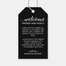 エレガントBlack Welcome To Gift結婚 Basketバッグ