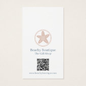 エレガントBoutique Business Your Logo QRコード (裏面)