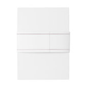 エレガントBurgundyスクリプト結婚式招待状フォーマル 招待状ベリーバンド (裏面例)