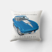 エレガントC-2ベットイラストレーション クッション (裏面)