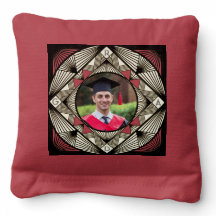 エレガントClassyモノグラムの Add Your Photo Graduate