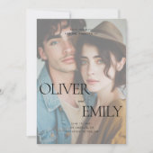 エレガントClean Sage Full Photo結婚's セーブザデート (正面)