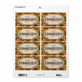 エレガントCookie食品ラベル ラベル (フルシート)