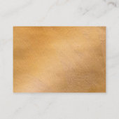 エレガントCopper Candle Company V4名刺 名刺 (裏面)