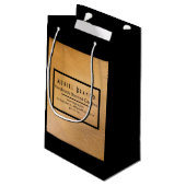 エレガントCopper Candle Company V4 スモールペーパーバッグ (裏面アングル)