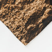 エレガントCustom Wedding Photo Bride & Groom's Names フリースブランケット (角)