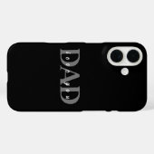 エレガントDAD Love You ブラックiPhone 16ケース Case-Mate iPhoneケース (裏面 (横))