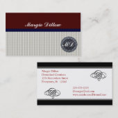 エレガントDesigner名刺テンプレート 名刺 (正面/裏面)