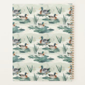 エレガントducksスクリプト名レシピ プランナー手帳 (裏面)