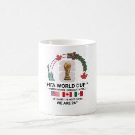 エレガントFIFAワールドカップ2026クラシック11オンスマグ コーヒーマグカップ