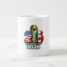 エレガントFIFAワールドカップ2026ジャンボマグ ジャンボコーヒーマグカップ