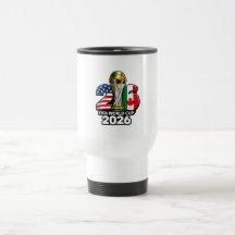 エレガントFIFAワールドカップ2026トラベル/通勤マグ