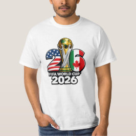 エレガントFIFAワールドカップ2026 Tシャツ